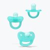 NewBorn Pacifier BLUE hero on Grey SQ TINY NewBorn Pacifier BLUE