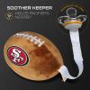 San Francisco 49ers - Plush Football & Newborn Pacifier San Francisco 49ers - Plush Football & Newborn Pacifier